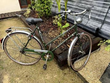 Vélo pour femme Retro Gazelle vert disponible aux enchères