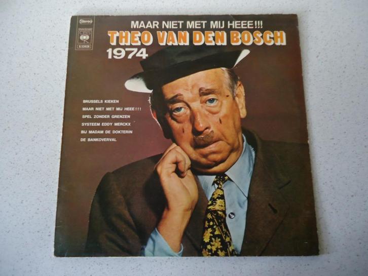 Gesigneerde LP van "Theo Van Den Bosch" Maar Niet Met Mij He, Cd's en Dvd's, Vinyl | Nederlandstalig, Gebruikt, Overige genres