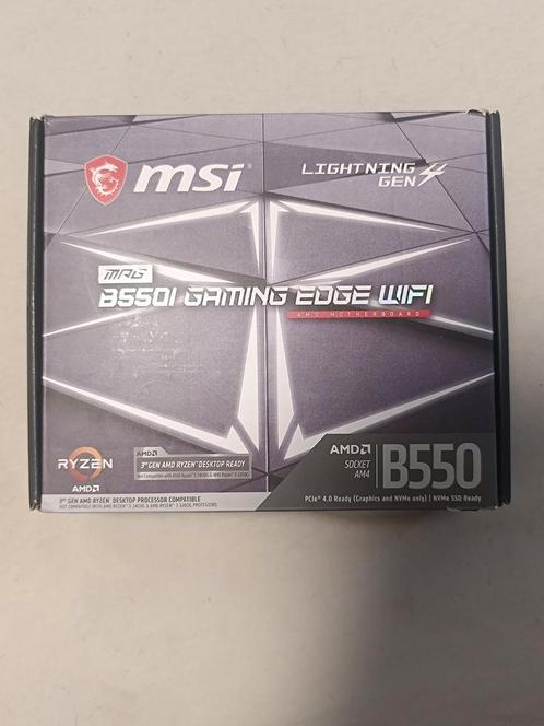 MSI MPG B550I GAMING EDGE WIFI, Computers en Software, Moederborden, Zo goed als nieuw, AMD, DDR4, Ophalen