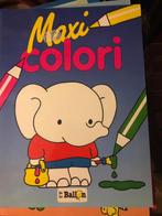 Livre de coloriage, Maxi Colori, Le Ballon, Livres, Livres pour enfants | 4 ans et plus, Enlèvement ou Envoi, Neuf