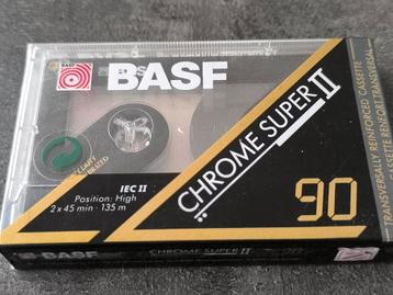 BASF chrome super II, nieuwe cassette. (1991-1993) beschikbaar voor biedingen