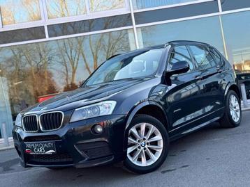 BMW X3 2.0 dA XDrive / FULL BLACK / PANO / M-PACK / beschikbaar voor biedingen