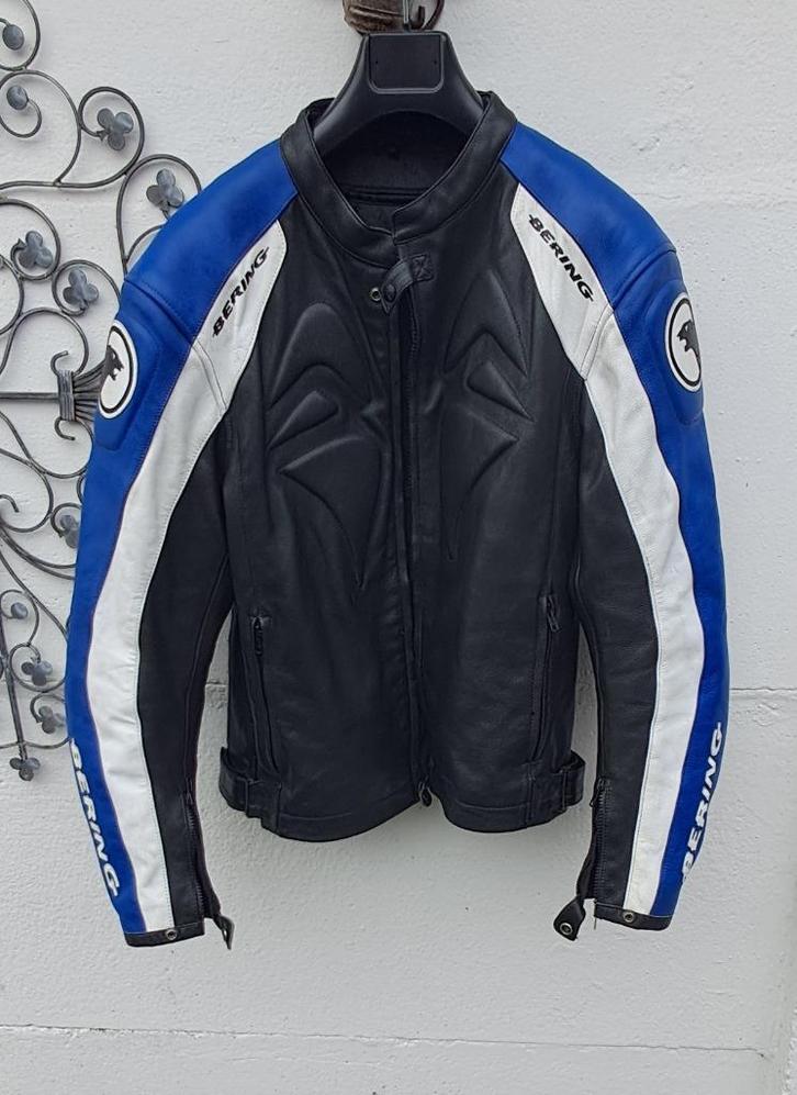 Bering motovest maat XL = 54, Motoren, Kleding | Motorkleding, Jas | leer, Tweedehands, Ophalen of Verzenden