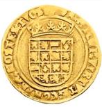 Charles I (1516-1556) 1/2 Real Antwerpen, Enlèvement, Or