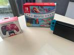 Nintendo switch met bakje, Enlèvement, Comme neuf, Switch Original, Avec disque dur