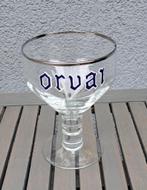 Orval emaille glas, Verzamelen, Biermerken, Ophalen of Verzenden, Gebruikt, Glas of Glazen