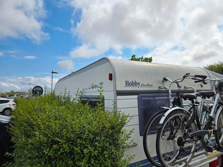 Te Koop: Hobby Excellent (1998) – Mover, Nieuwe Voortent & 4, Caravans en Kamperen, Voortenten en Luifels, Ophalen