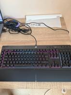 Corsair K55 RGB PRO, Computers en Software, Toetsenborden, Ophalen, Azerty, Zo goed als nieuw, Bedraad