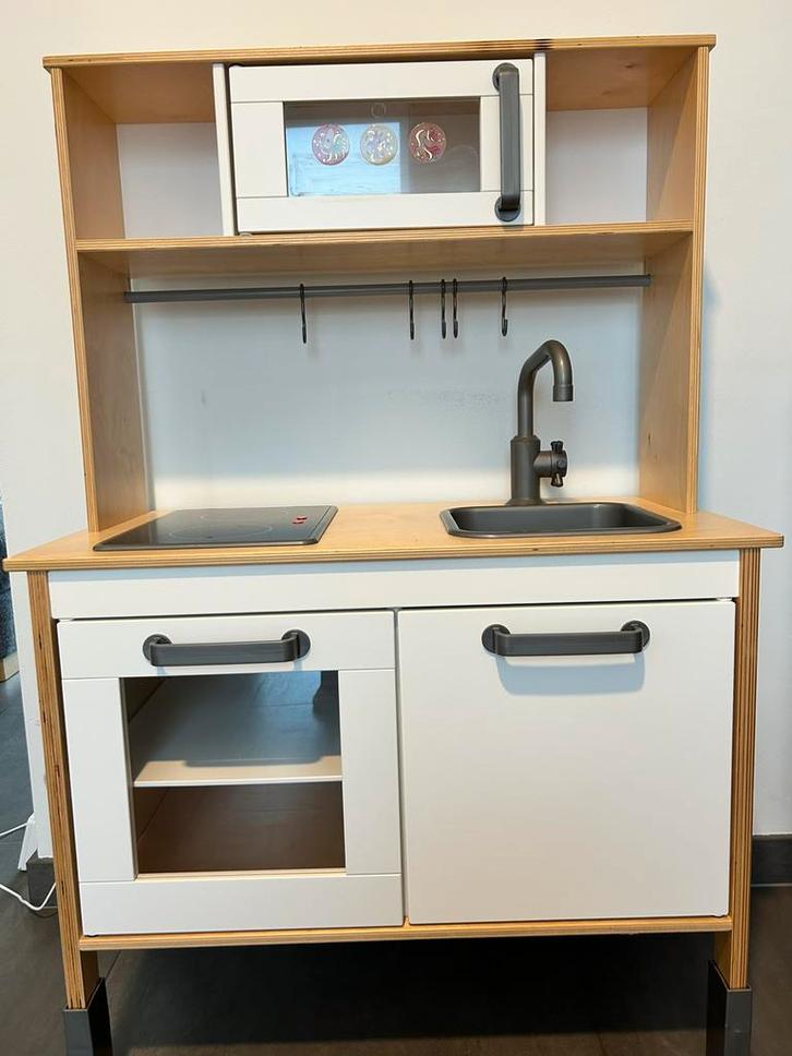 Speelkeuken incl keukenspulletjes, Kinderen en Baby's, Speelgoed | Speelkeukens, Speelkeuken, Hout, Ophalen