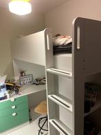 Lit mezzanine + bureau (IKEA Smasstad), Enfants & Bébés, Comme neuf, Enlèvement, Lit mezzanine
