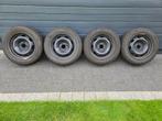 4 Stalen velgen met 4 gebruikte winter banden., Auto-onderdelen, Ophalen, Band(en)