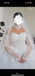 Prachtige bruidsjurk- trouwjurk, Kleding | Dames, Ophalen of Verzenden, Nieuw, Wit, Trouwjurk