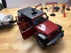 Bruder 2525 Jeep Wrangler Unlimited  met road block set, Enfants & Bébés, Jouets | Véhicules en jouets, Enlèvement, Utilisé