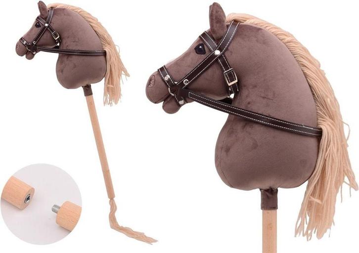 Holly Horse Stokpaard voor Hobby Horsing | Kleur bruin, Hobby en Vrije tijd, Overige Hobby en Vrije tijd, Nieuw, Ophalen of Verzenden
