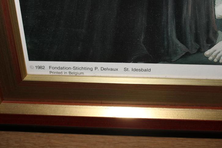Paul Delvaux - Gesigneerde prent in potlood - 1982, Antiek en Kunst, Kunst | Schilderijen | Abstract, Ophalen