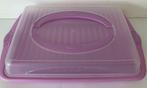Boîte de rangement lilas pastel à rabats et poignée 45x33x10, Maison & Meubles, Cuisine| Tupperware, Enlèvement ou Envoi, Neuf