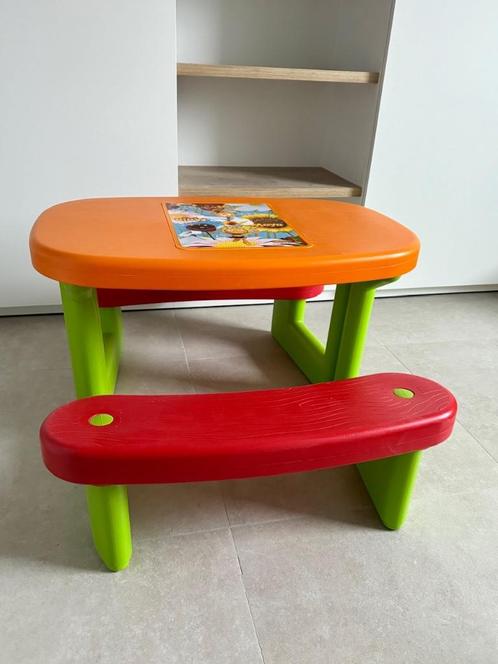 Tafel Maya de Bij, Kinderen en Baby's, Speelgoed | Speeltafels, Zo goed als nieuw, Ophalen
