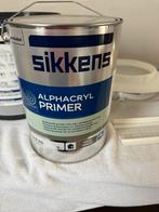 Sikkens Alphacryl Primer 5L Ral9003 Signaalwit, Ophalen, 5 tot 10 liter, Wit, Nieuw
