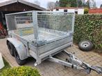 Aanhangwagen geremd 2t. Van 2014 Papieren bij., Auto diversen, Aanhangers en Bagagewagens, Ophalen of Verzenden, Zo goed als nieuw