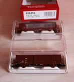 2 Wagons Fleischmann 826216 DB strictement neufs N 1/160., Ophalen of Verzenden, Nieuw, Wagon, Fleischmann