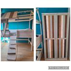 2 stuks: Boomhut (half-)hoogslaper en bijhorende kast, Ophalen, Zo goed als nieuw, Hoogslaper