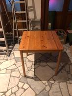 Tafel, Huis en Inrichting, Tafels | Eettafels, Ophalen, Gebruikt, 50 tot 100 cm, Vierkant
