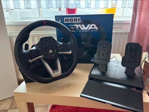 Hori apex racing wheel, Games en Spelcomputers, Spelcomputers | Sony Consoles | Accessoires, Zo goed als nieuw, PlayStation 3