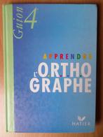 Leer spellen ORTH Secondary 4 Guion Hatier École, Gelezen, Frans, ASO, Hatier