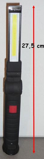 Lampe torche led USB magnétique - Tête mobile, Enlèvement ou Envoi, Neuf, Batterie