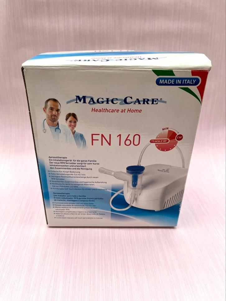 Aerosol Magic Care FN160 voor volwassenen/kids/baby, Sports & Fitness, Produits de santé, Wellness & Bien-être, Comme neuf, Enlèvement ou Envoi
