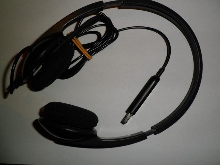 Logitech headphone met micro, super zuiver geluiden micro, Audio, Tv en Foto, Hoofdtelefoons, Ophalen of Verzenden