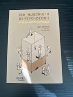 Een inleiding in de psychologie, Gert Storms • Filip Boen, Boeken, Studieboeken en Cursussen, Ophalen of Verzenden, Gelezen, Hoger Onderwijs