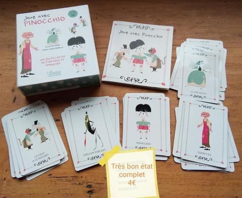 Jeu de stratégie Joue avec Pinocchio, Hobby en Vrije tijd, Gezelschapsspellen | Kaartspellen, Zo goed als nieuw