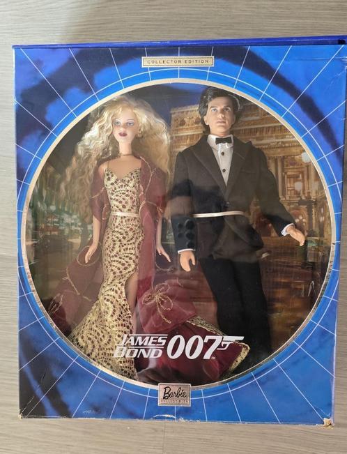 Ken & Barbie James Bond MIB (de doos is beschadigd) 70 EUR, Verzamelen, Poppen, Gebruikt, Pop, Ophalen of Verzenden