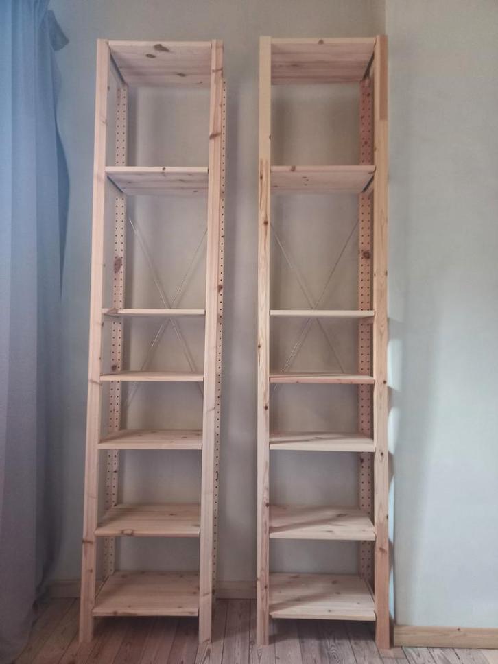2 Ivar rekken / kasten (ikea), Huis en Inrichting, Kasten | Stellingkasten, Zo goed als nieuw, Ophalen
