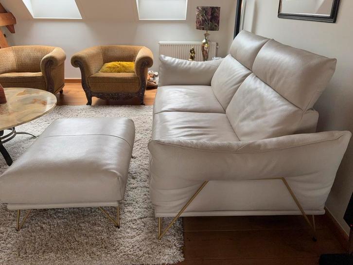 Salon 3 zit , Gorini , Italiaans design, Huis en Inrichting, Zetels | Zetels, Zo goed als nieuw, Rechte bank, Driepersoons, 200 tot 250 cm