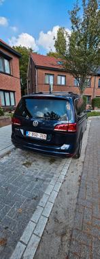 Volkswagen sharan 1.4TSI 150pk eind 2015, Auto's, Voorwielaandrijving, Monovolume, Euro 6, Blauw