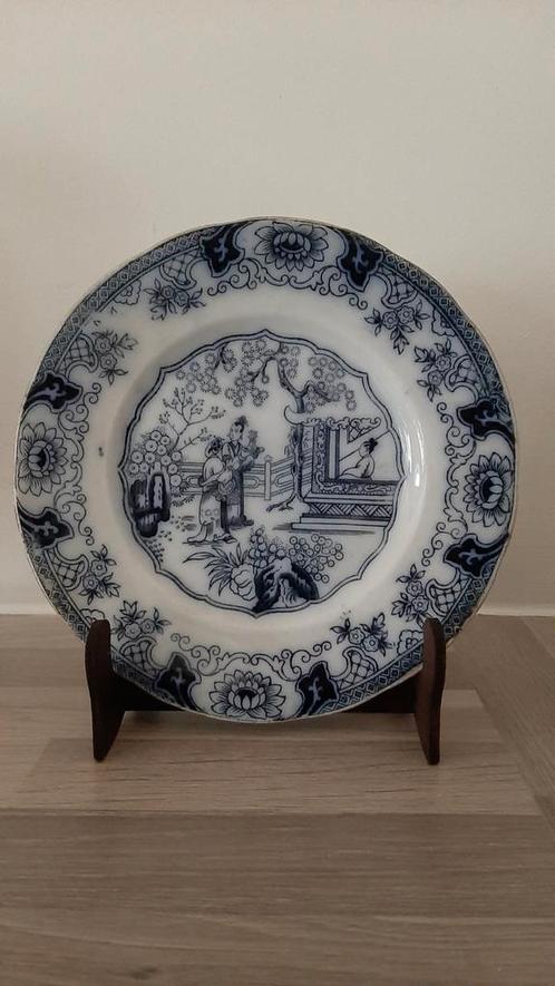 Chinoiserie Boch Frères serie Canton van 1870, Antiek en Kunst, Antiek | Wandborden en Tegels, Ophalen of Verzenden