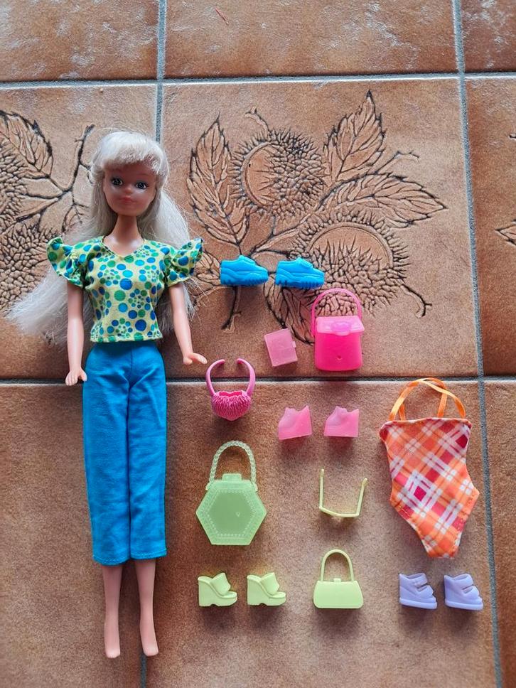 Steffi Love Super Trend 2002, Kinderen en Baby's, Speelgoed | Poppen, Gebruikt, Overige typen, Ophalen of Verzenden