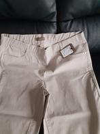 broek beige/ecru maat 42 elastische taille stretch nieuw, Ophalen of Verzenden, Nieuw, Maat 42/44 (L), Beige