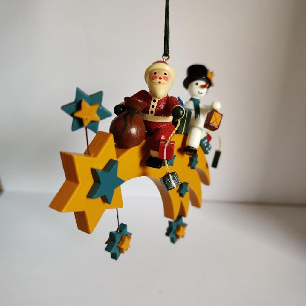 Käthe Wohlfahrt country Comète avec bonhomme de neige et Pèr, Enlèvement ou Envoi