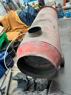 Heteluchtkanon, Ophalen, Gebruikt