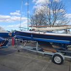 Zeilboot valk inclusief. Trailer en buitenboord motor, Ophalen, Gebruikt, 6 meter of meer, Valk