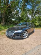 Audi a4 s-line open dak bang and olufsen, 4 cilinders, A4, Zwart, Leder