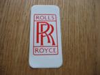 Autocollant de marque de voiture Rolls Royce, Enlèvement ou Envoi, Neuf, Voiture ou Moto