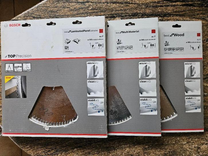 Lames de scie circulaire neuves à moitié prix de détail, Bricolage & Construction, Outillage | Scies mécaniques, Neuf, Enlèvement ou Envoi