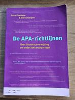 De APA-richtlijnen, Ophalen of Verzenden, Zo goed als nieuw