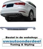 S3 Look Diffusser 2 x uitlaat Voor Audi A3 8V Limousine, Verzenden