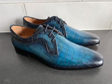 Handpainted herenschoenen maat 43 nieuw in doos beschikbaar voor biedingen