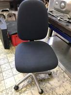 3 donkerblauwe mobiele bureaustoelen in goede staat, Huis en Inrichting, Ophalen, Blauw, Zo goed als nieuw, Bureaustoel